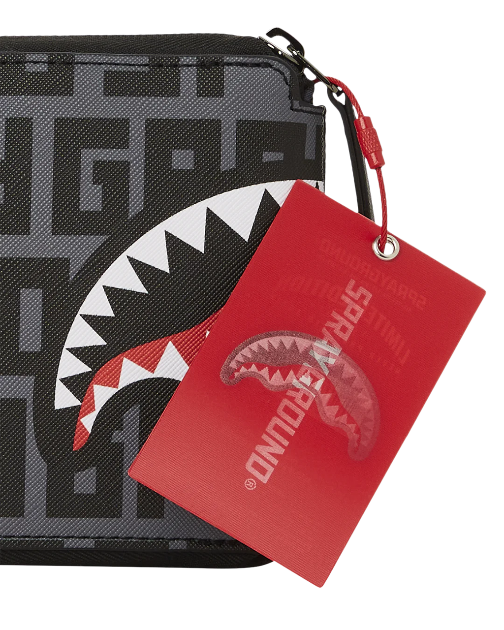 BORSA SPRAYGROUND SPLIT INFINITY CHECK PACKABLE GRIGIO