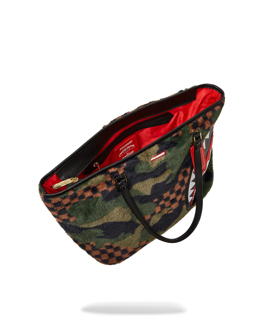 Borsa Sprayground GREEN 3AM FUR TOTE Verde