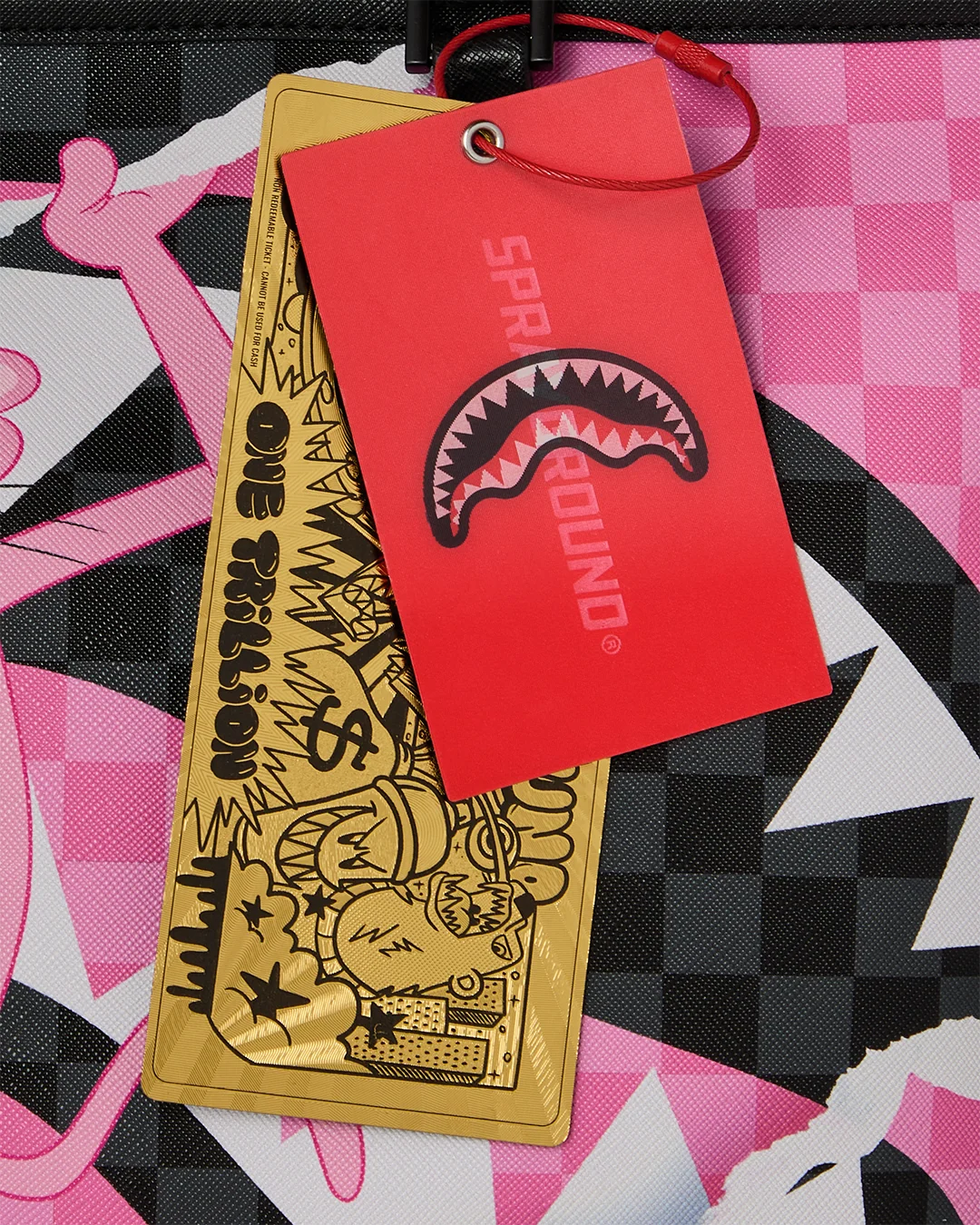 PINK PANTHER ON THE RUN TOTE