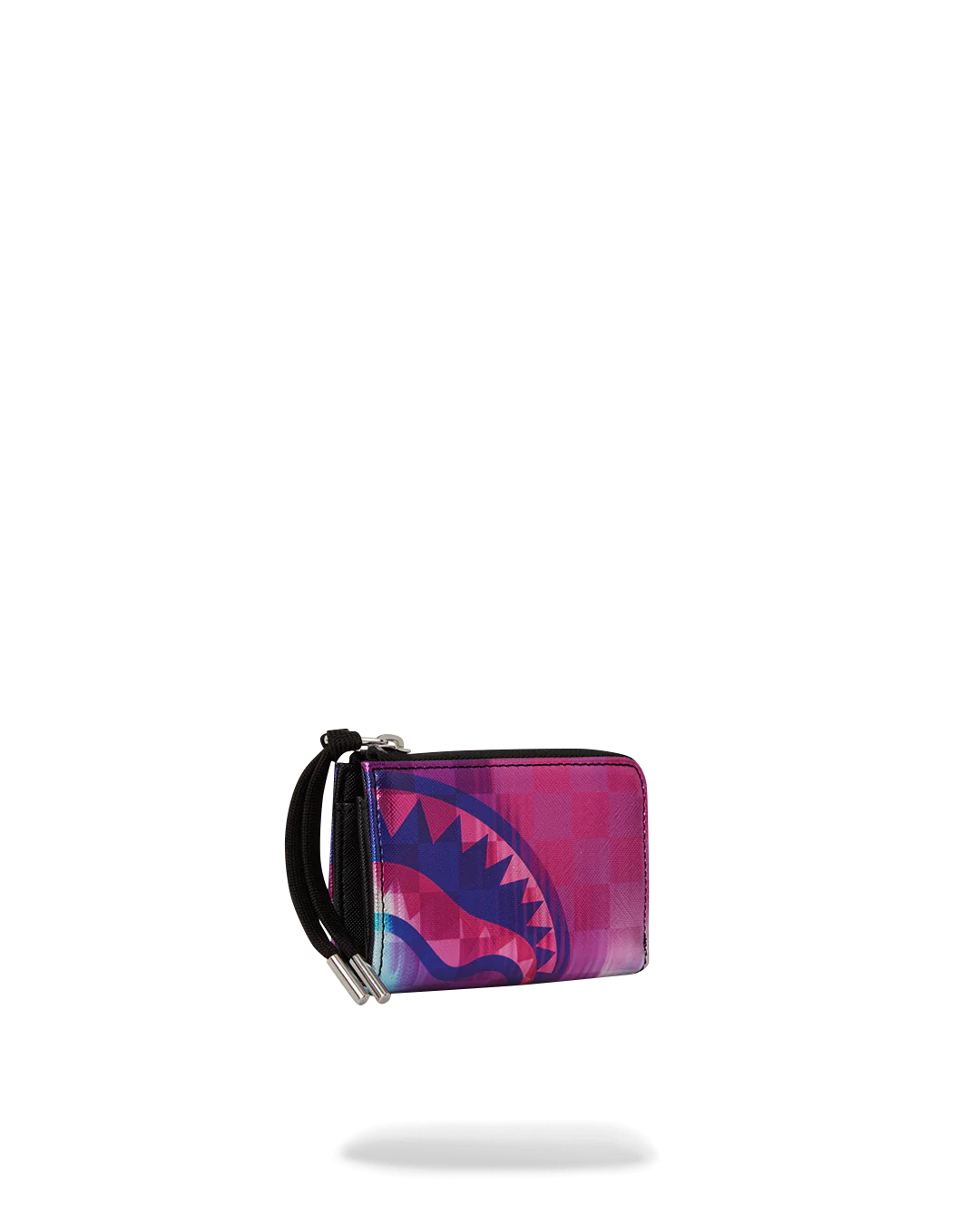 PORTAFOGLIO CON PORTAMONETE SPRAYGROUND TYE CHECK WALLET VIOLA