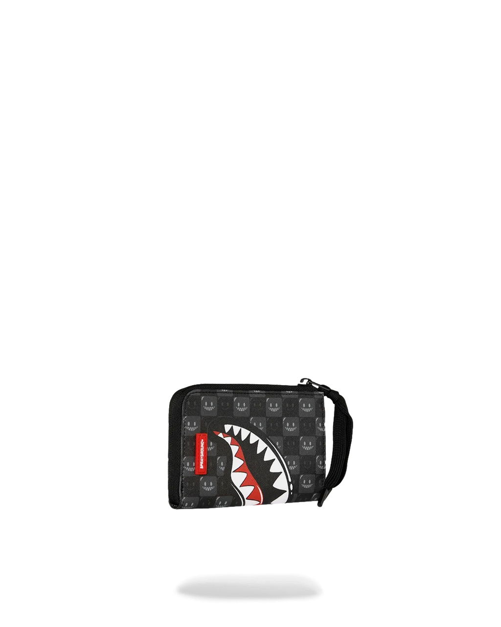SHARKS IN PARIS WTF BUBBLY BLACK CHECK WALLET