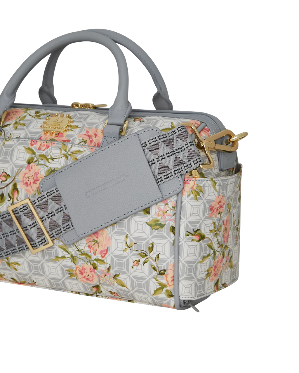 AI FLORAL MINI DUFFLE