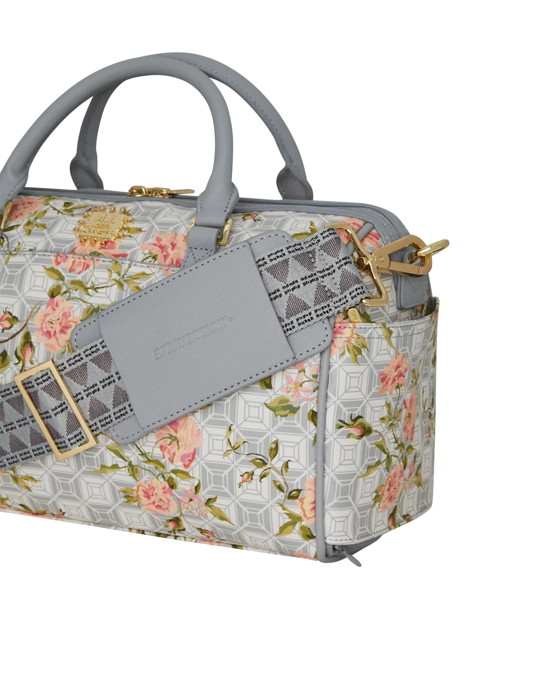 AI FLORAL MINI DUFFLE