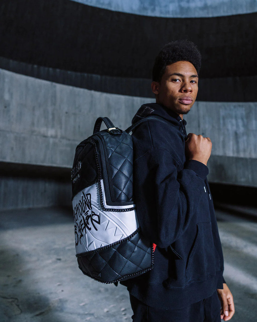 HELLO MY NAME IS 15 YEARS QUILTED BACKPACK