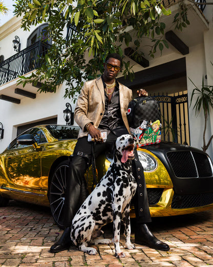 RICHIE RICH GOLD SHARKMOUTH DLXSV BACKPACK