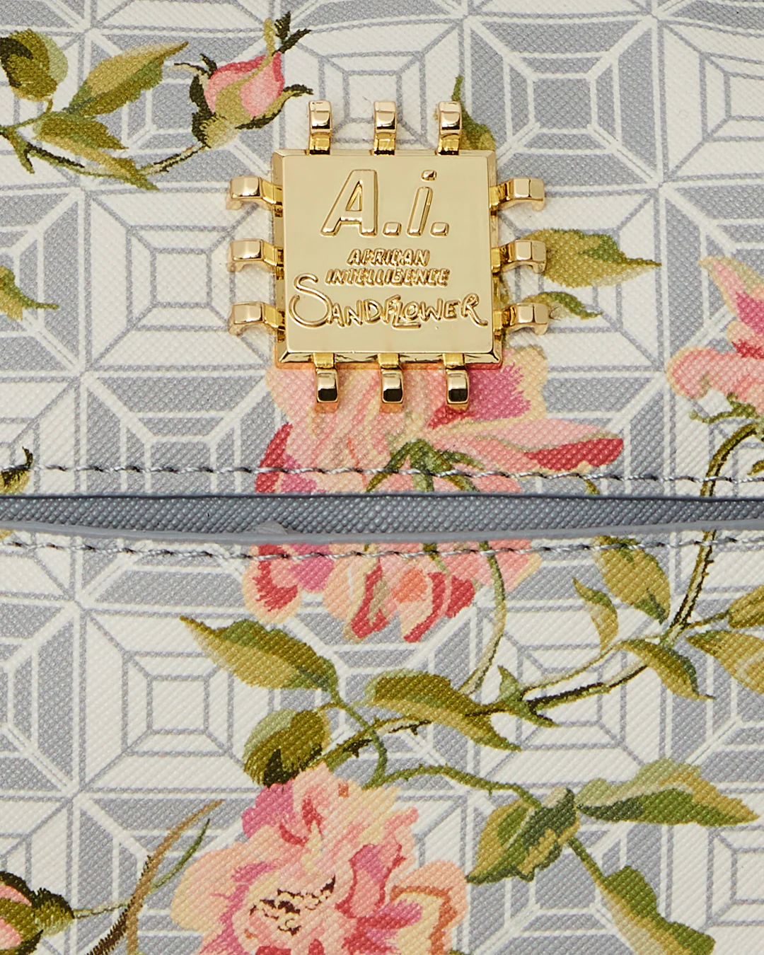 AI FLORAL MINI DUFFLE