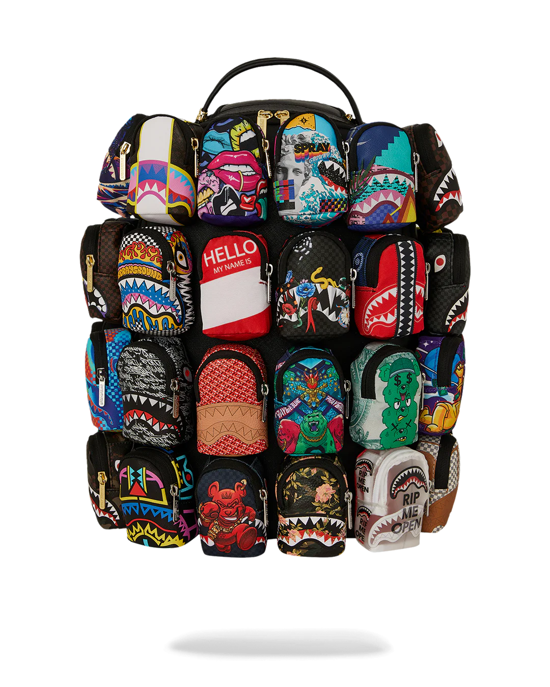 BACKPACK OF MINI BACKPACKS DLX BACKPACK