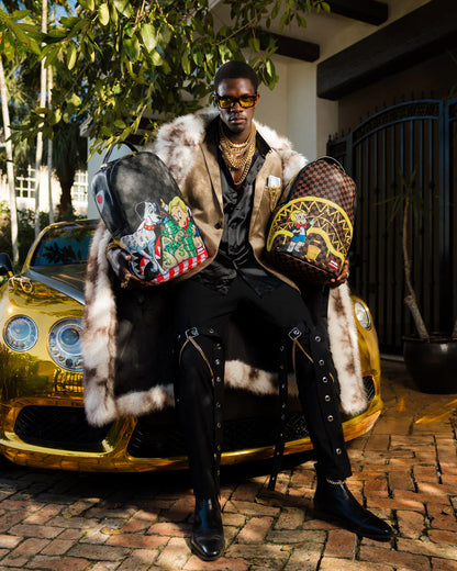 RICHIE RICH GOLD SHARKMOUTH DLXSV BACKPACK