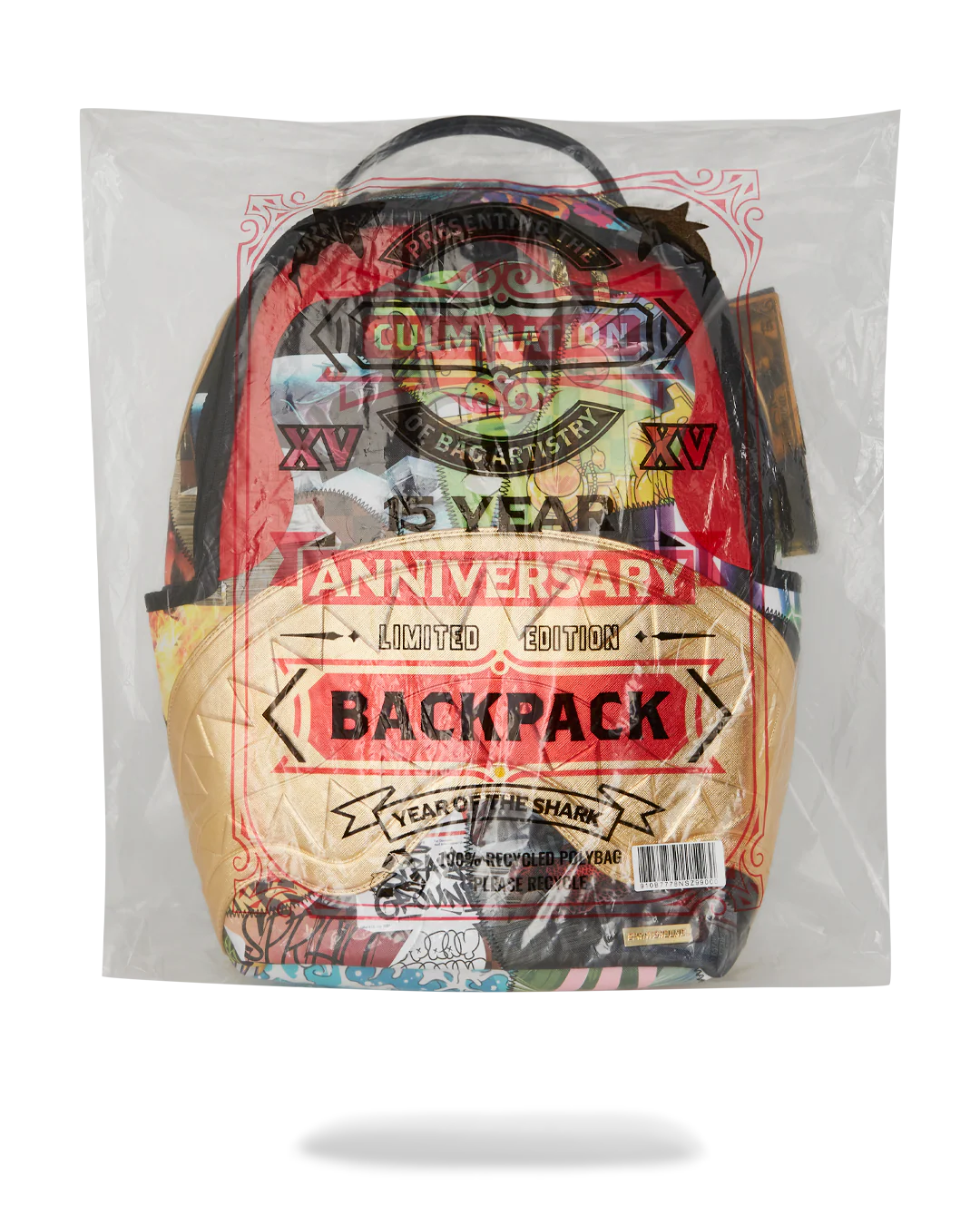 15 YEARS GOLD AND SPLICED DLXV BACKPACK