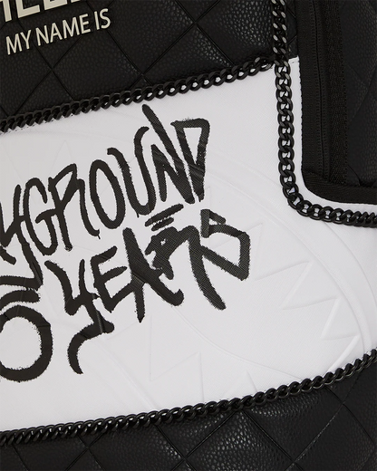 HELLO MY NAME IS 15 YEARS QUILTED BACKPACK