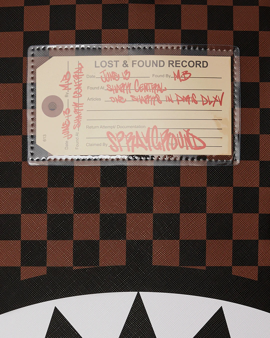 SHARKS IN PARIS LOST & FOUND BACKPACK