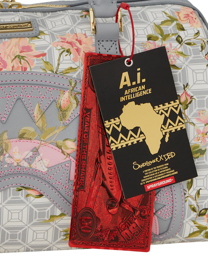 AI FLORAL MINI DUFFLE