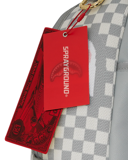 KNIT SHARKS IN PARIS IN CREAM DLX BACKPACK