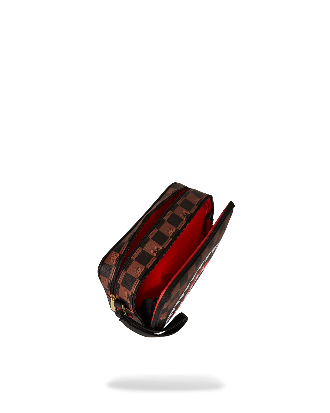 PEEKING CHARACTER CHECK TOILETRY