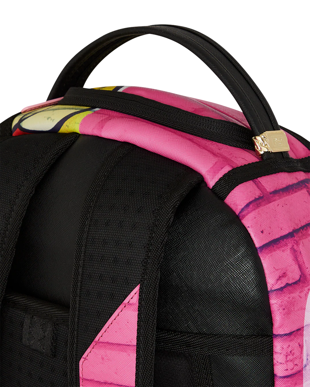 PINK PANTHER PAINTING OVER GRAFFITI DLXR BACKPACK