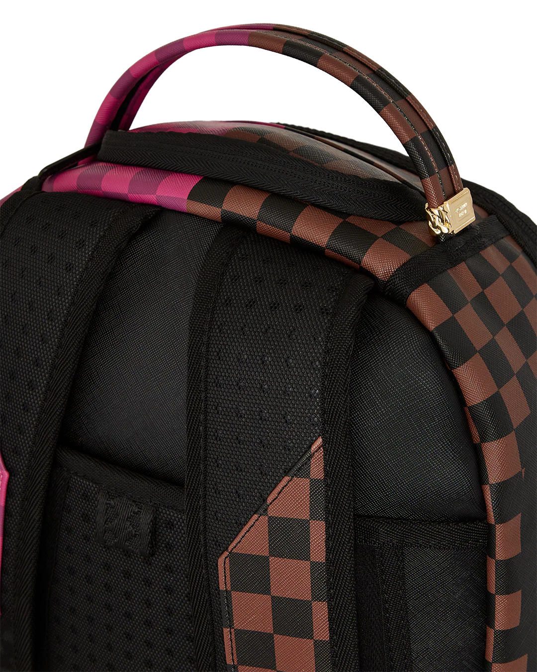 SPLIT SIP PINK CHECK DLXSV BACKPACK