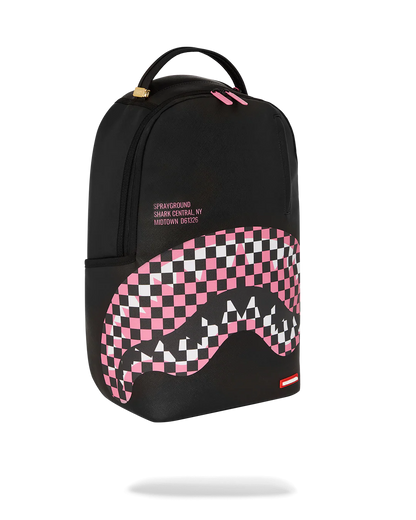 SHARK CENTRAL BREAKUP CHECK SORBET GREY BACKPACK