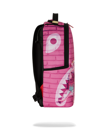 PINK PANTHER PAINTING OVER GRAFFITI DLXR BACKPACK