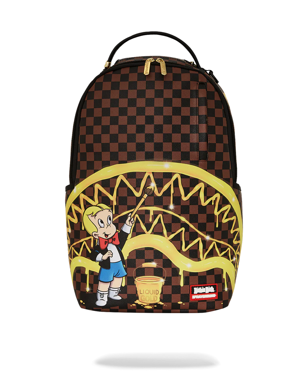RICHIE RICH GOLD SHARKMOUTH DLXSV BACKPACK