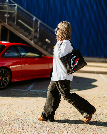 UNFINISHED SHARK TOTE