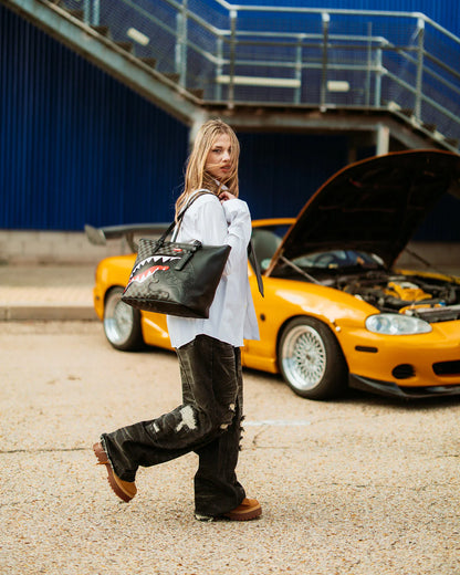 UNFINISHED SHARK TOTE