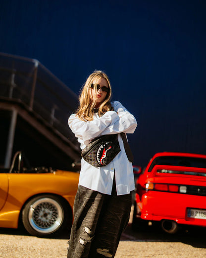 UNFINISHED SHARK CROSSBODY