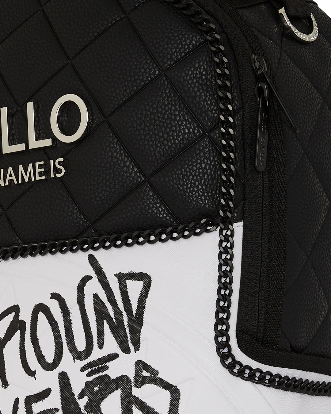 HELLO MY NAME IS 15 YEARS QUILTED BACKPACK