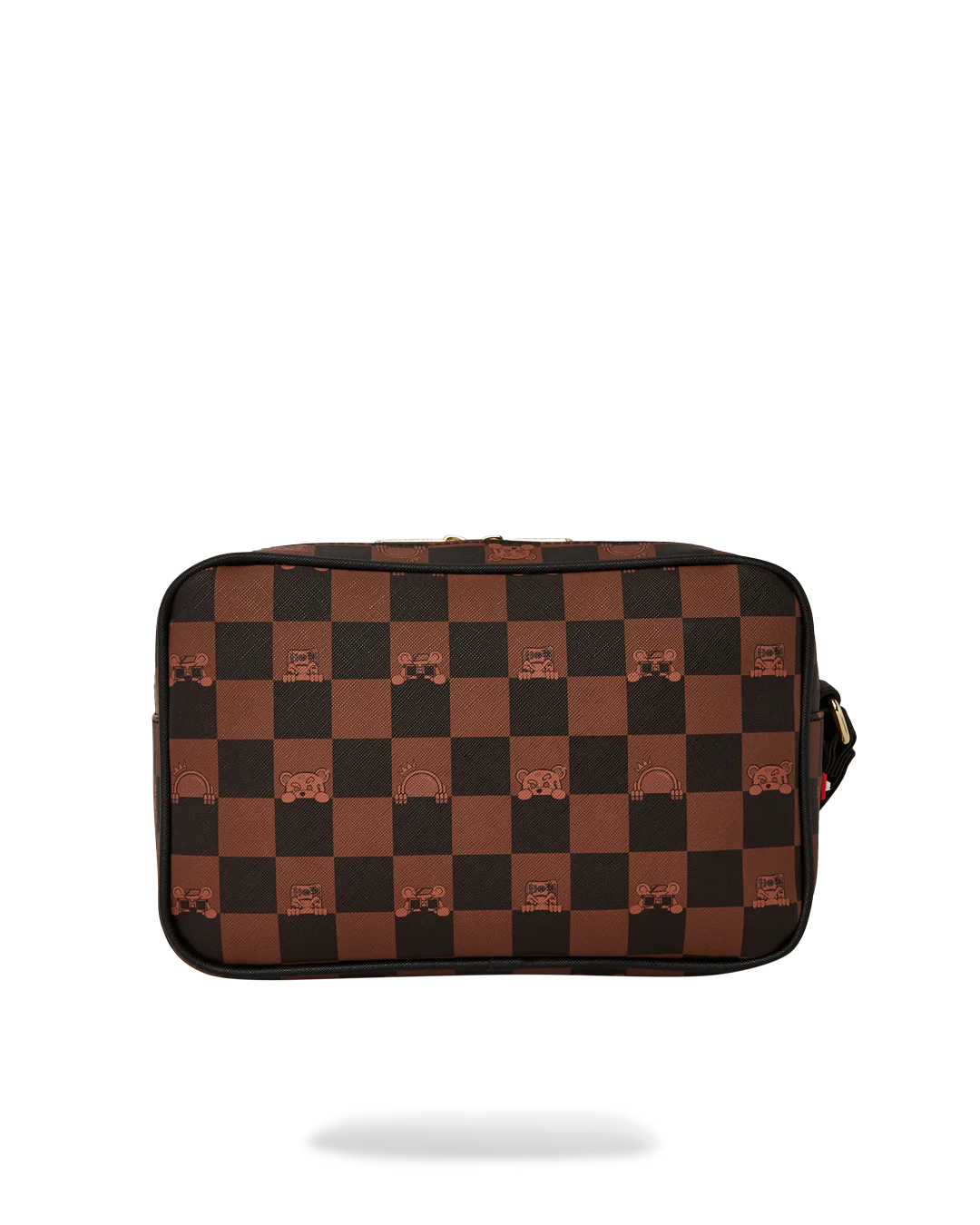 PEEKING CHARACTER CHECK TOILETRY