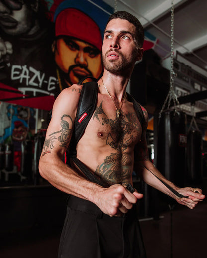 FLY KNIT MOUTH DLX- SATIN BACKPACK