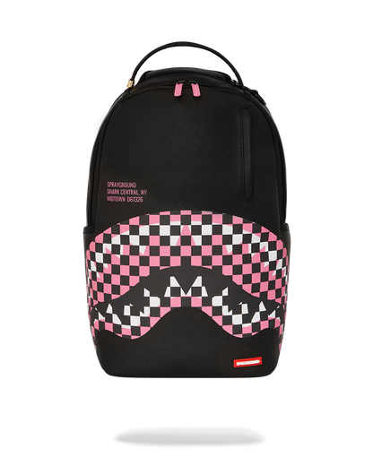 SHARK CENTRAL BREAKUP CHECK SORBET GREY BACKPACK