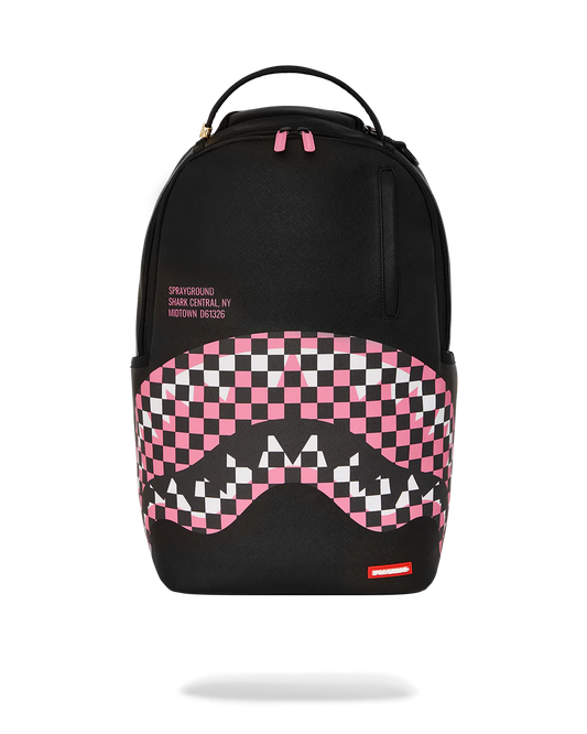 SHARK CENTRAL BREAKUP CHECK SORBET GREY BACKPACK