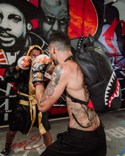 FLY KNIT MOUTH DLX- SATIN BACKPACK