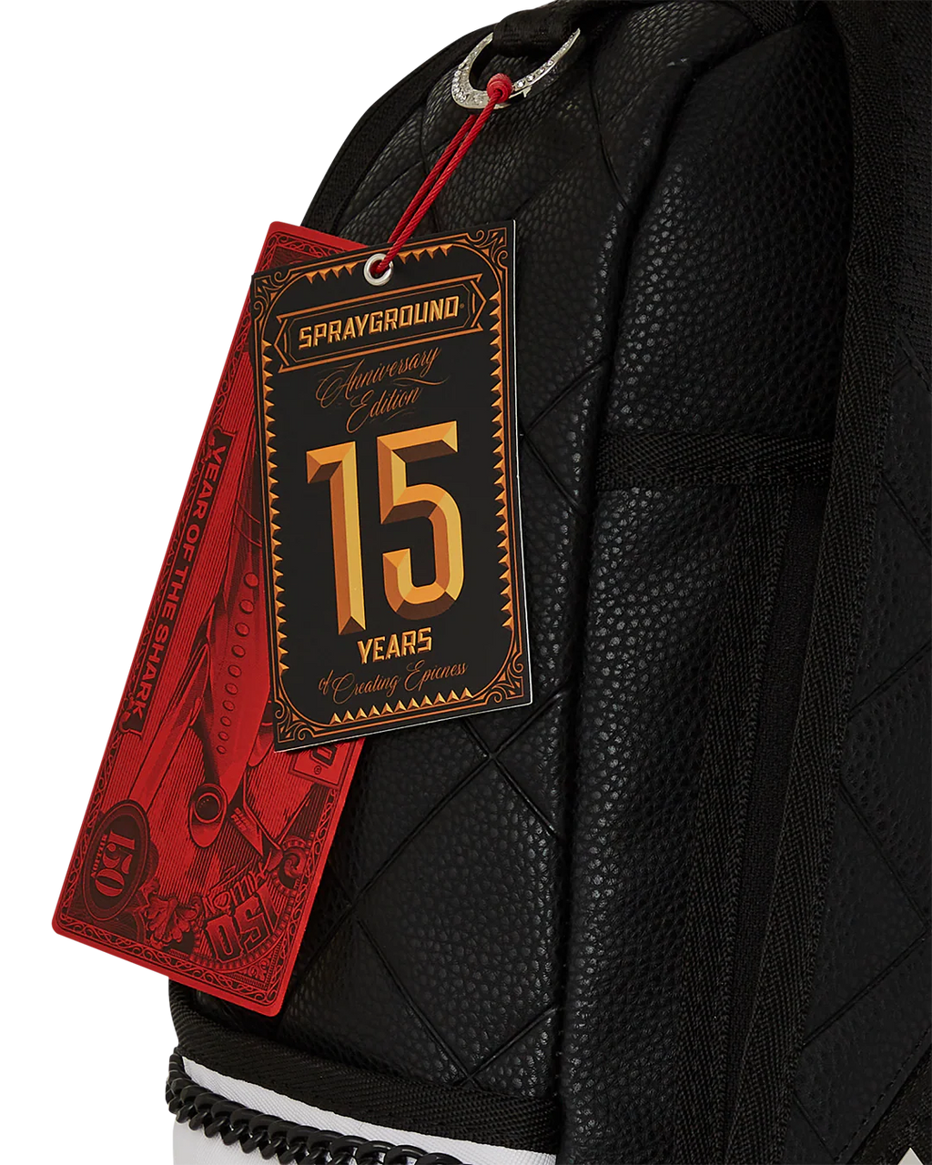 HELLO MY NAME IS 15 YEARS QUILTED BACKPACK