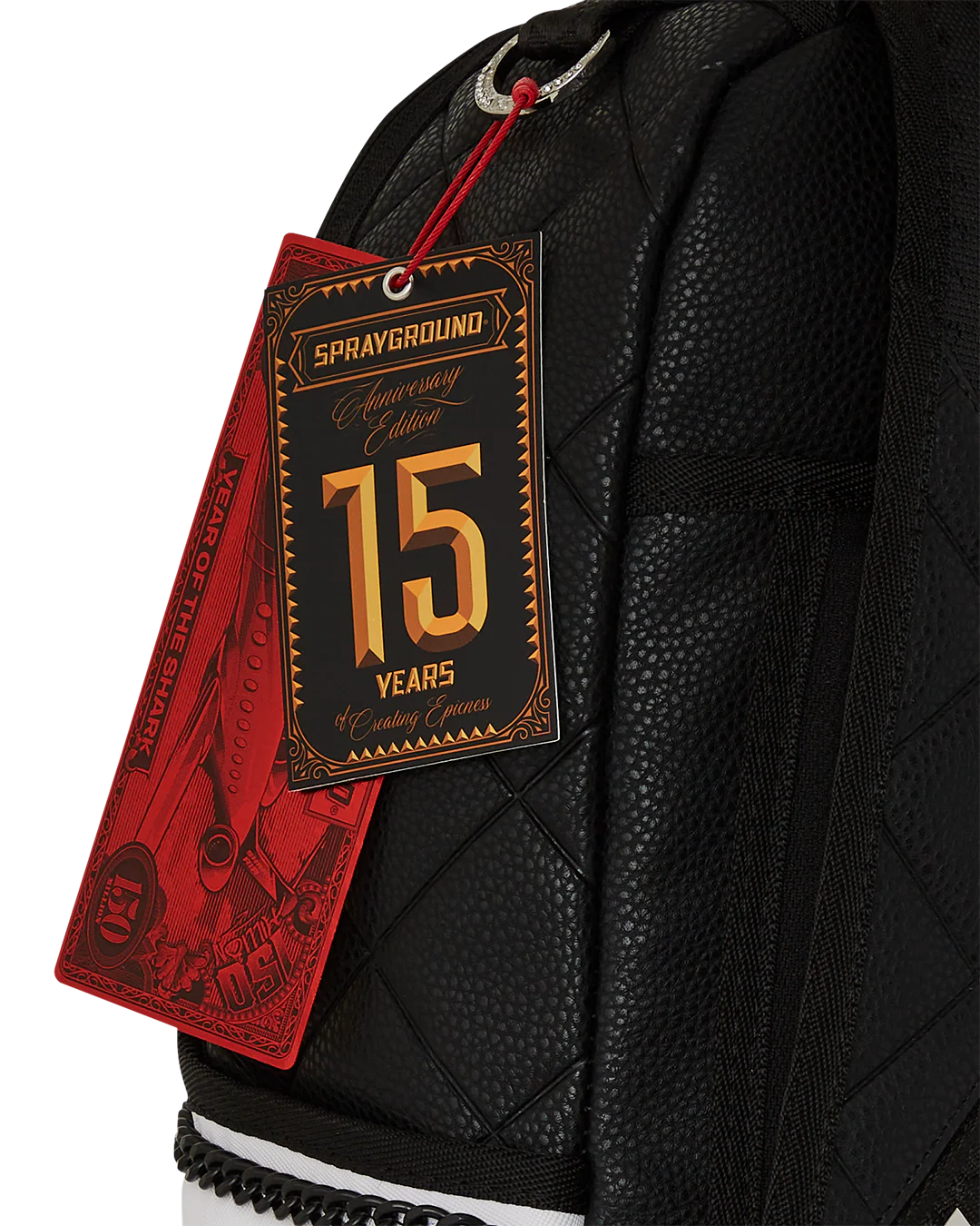 HELLO MY NAME IS 15 YEARS QUILTED BACKPACK