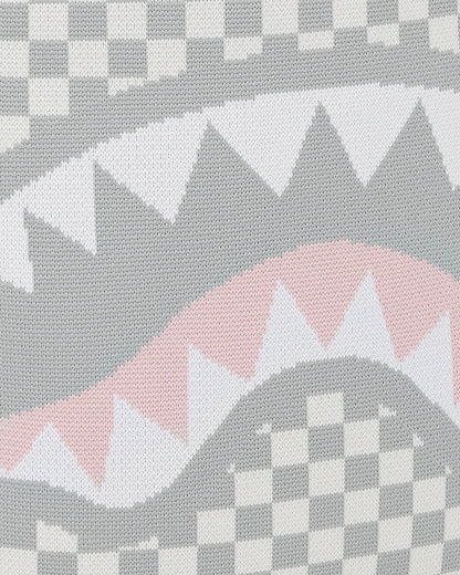 KNIT SHARKS IN PARIS IN CREAM DLX BACKPACK