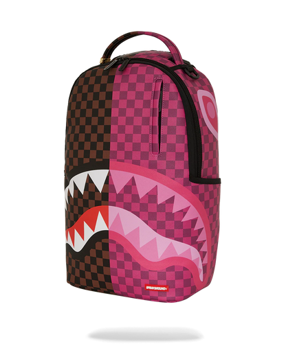 SPLIT SIP PINK CHECK DLXSV BACKPACK