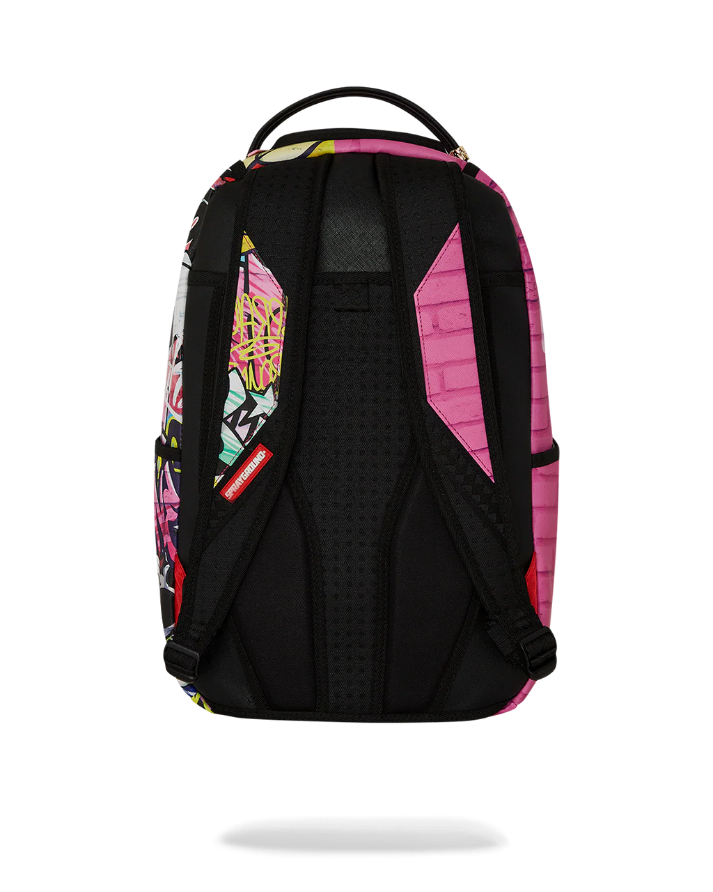 PINK PANTHER PAINTING OVER GRAFFITI DLXR BACKPACK