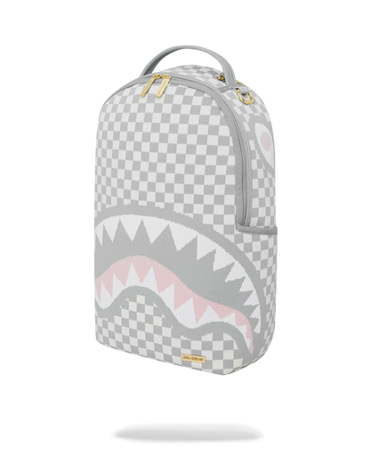 KNIT SHARKS IN PARIS IN CREAM DLX BACKPACK