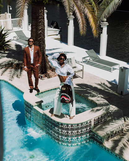 SHARKS IN PARIS LOST & FOUND BACKPACK