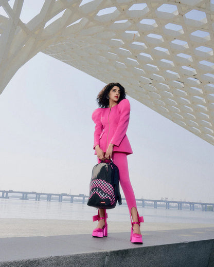 SHARK CENTRAL BREAKUP CHECK SORBET GREY BACKPACK