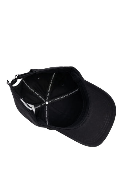 Cappello con visiera Calvin Klein Jeans mono logo embro cap Nero