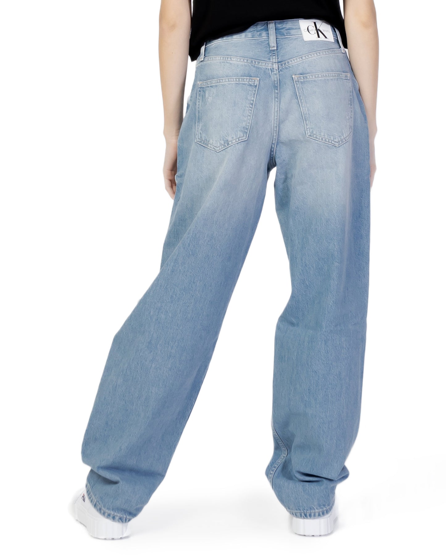 Jeans larghi Calvin Klein Jeans 90s straight Denim chiaro