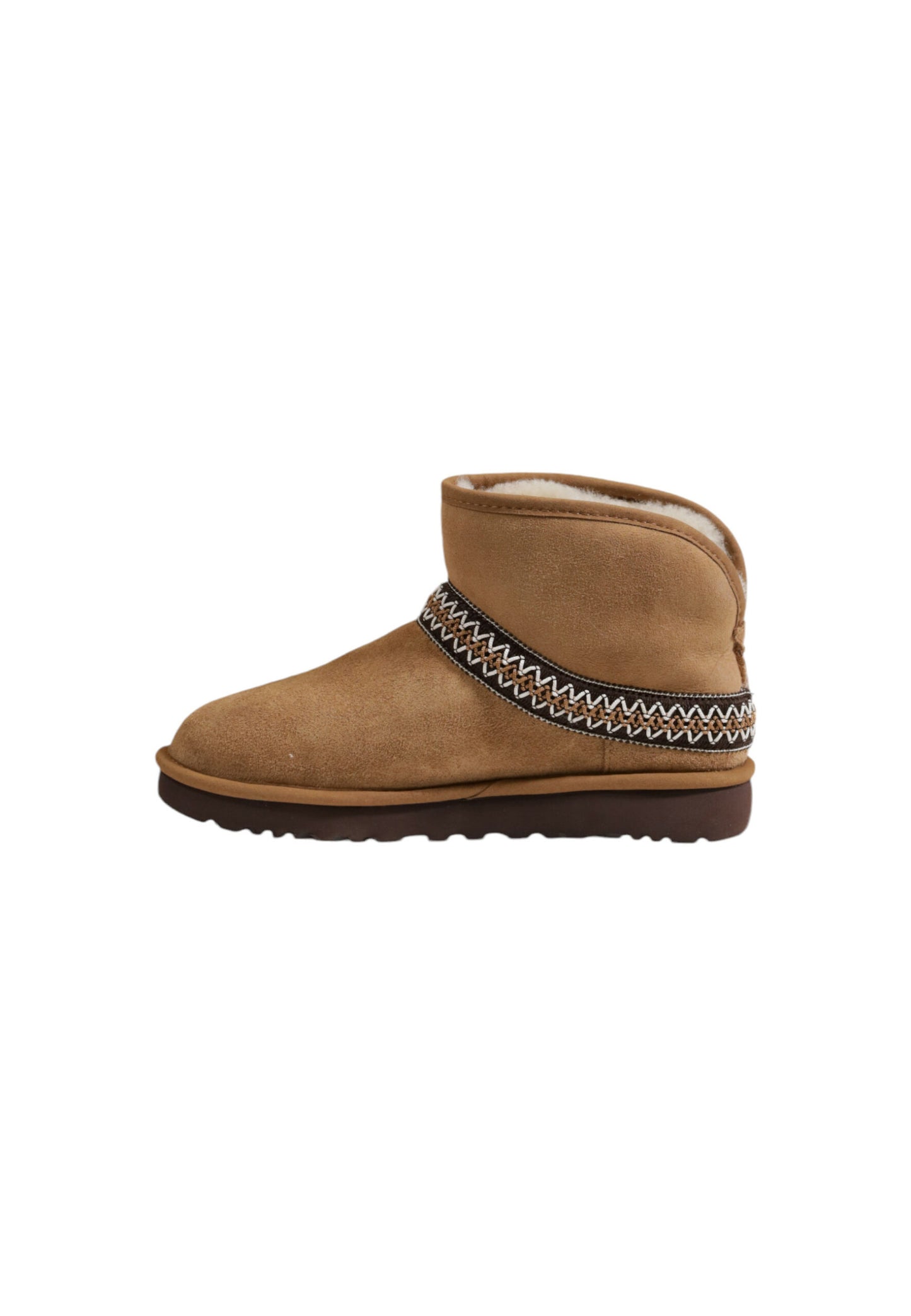 Stivali UGG classic mini crescent Beige