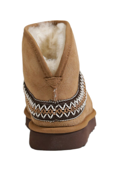 Stivali UGG classic mini crescent Beige