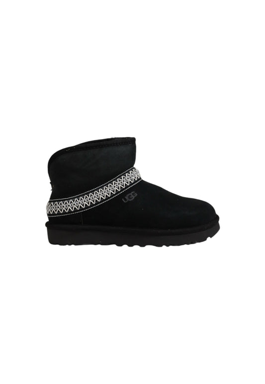 Stivali UGG classic mini crescent Nero