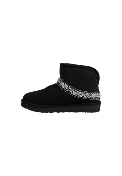 Stivali UGG classic mini crescent Nero
